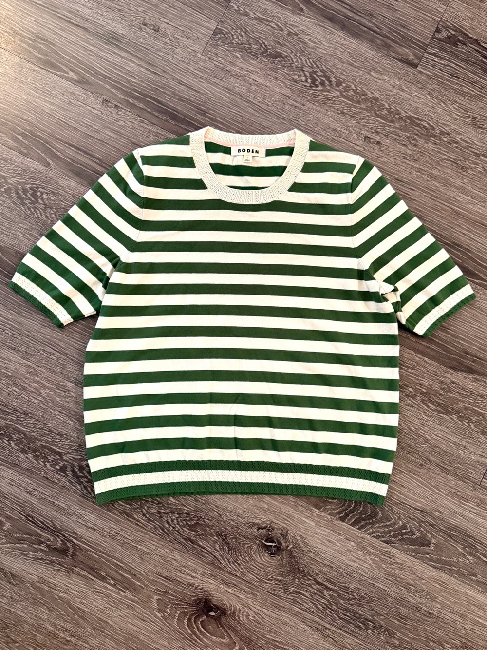Boden Emilia Cotton Crew T-shirt